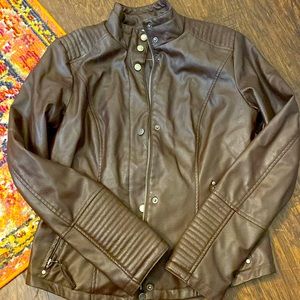 Brown Leather Jacket